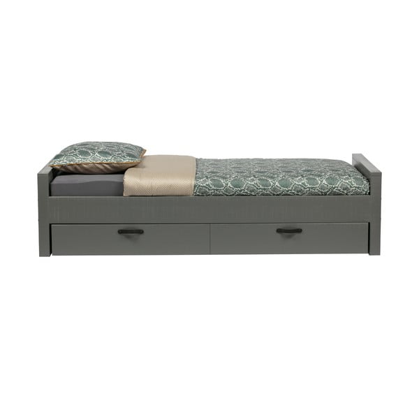 Siva ladica za ispod kreveta Morris – WOOOD-image-3