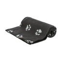 Crna deka za pse od flisa 150x100 cm Trixie Barney – Plaček Pet Products