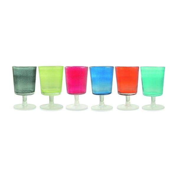Set od 6 vinskih čaša u boji Villa d&#39;Este Malibu, 280 ml