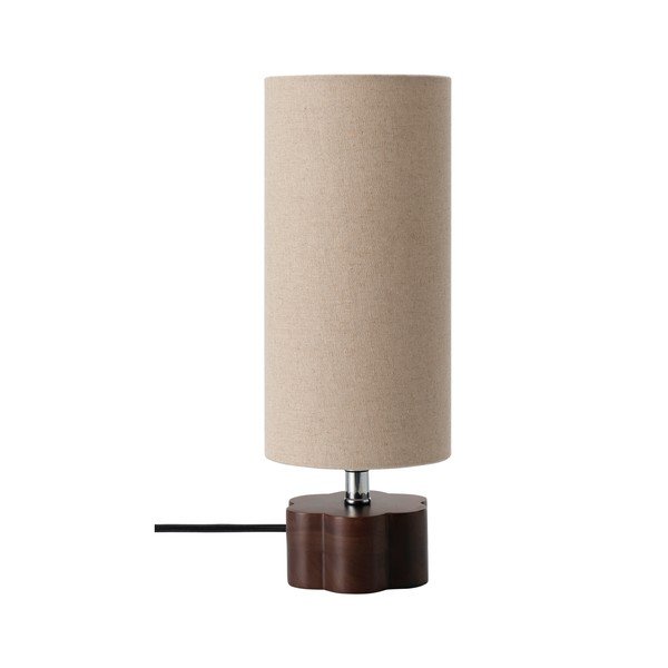 Smeđa/bež lanena stolna lampa (visina 33,5 cm) Joline – Ellos Home