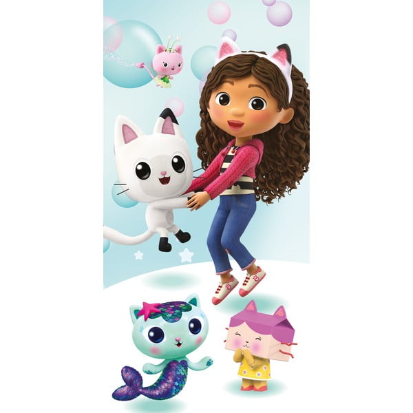 Pamučan dječji ručnik 70x140 cm Gabby's Dollhouse – Jerry Fabrics