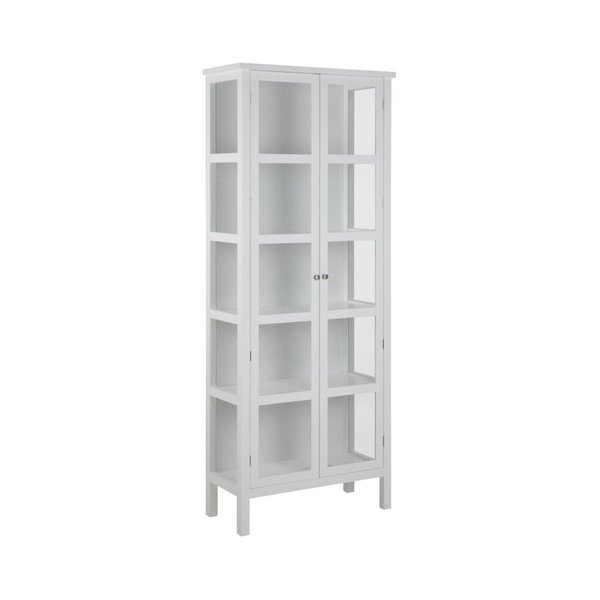 Bijela vitrina Actona Eton, visina 210 cm-image-1