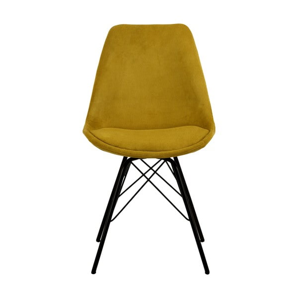Žuta blagovaonska stolica Eris - Actona-image-2