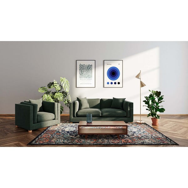 Zelena sofa 235 cm Pomo – Ame Yens-image-1