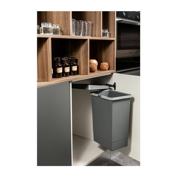 Plastična kanta za otpad/ugradbena 24 l Swing 2.0 - Elletipi-image-1