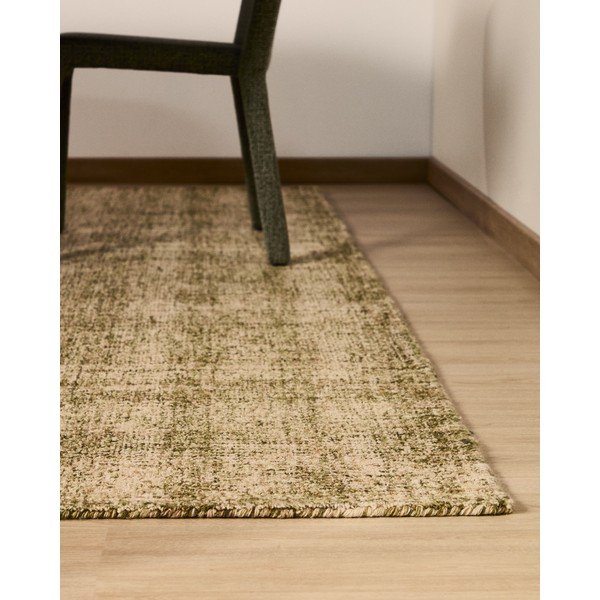 Bež ručno rađen vunen tepih 200x300 cm Zarn – Kave Home-image-2