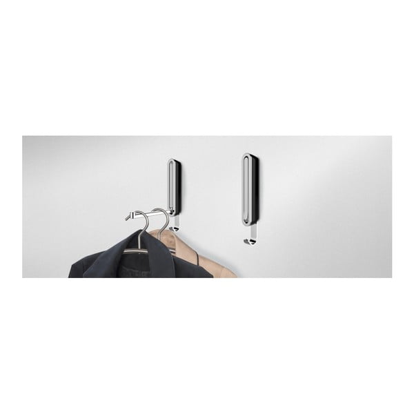 Crna dupla zidna sklopiva kukica Wenko Premium SIGMA-image-3