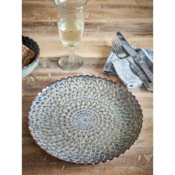 Sivi tanjuri u setu 4 kom od kamenine ø 26,5 cm Katrina – Bloomingville-image-1