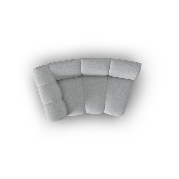 Svijetlo siva modularna sjedeća garnitura (s lijevim kutom) Lupine – Micadoni Home-image-4