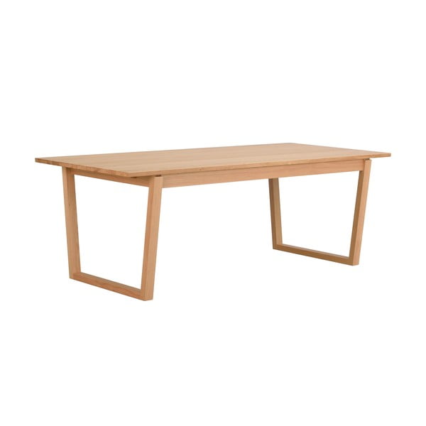 Blagovaonski stol od hrastovine Rowico Colonsay, 215 x 96 cm-image-4