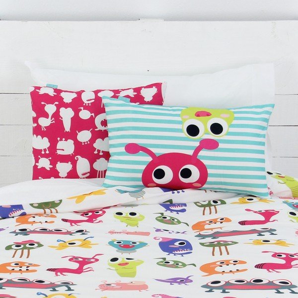 Navlaka za poplun i jastuk Sweet Monsters 140x200 cm-image-2