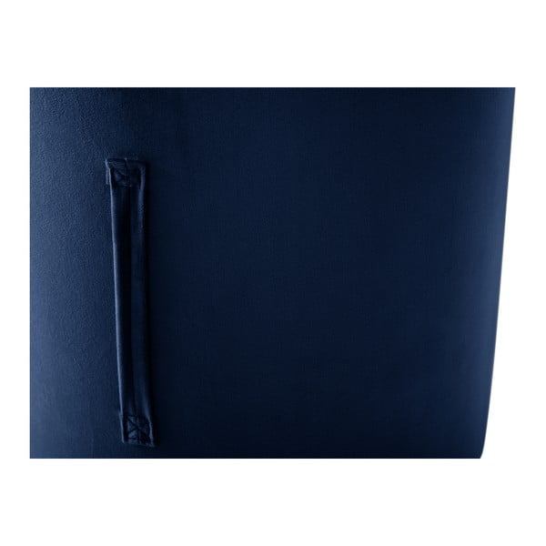 Plavi tabure Mazzini Sofas Fiore, ⌀ 40 cm-image-3