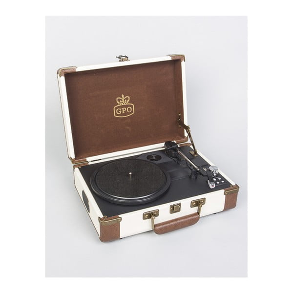 Bež-smeđi gramofon GPO Ambassador-image-1