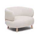 Bež fotelja od šenila Luisa – Kave Home