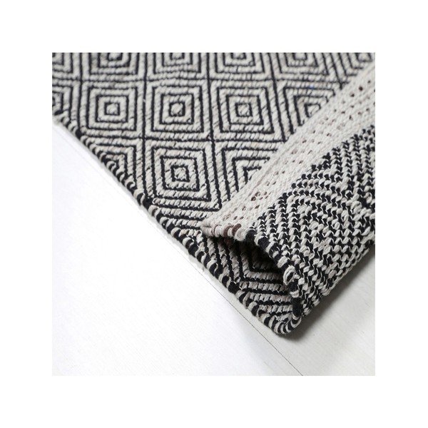 Ručno tkani pamučni gazište Webtappeti Rhombus, 55 x 170 cm-image-2