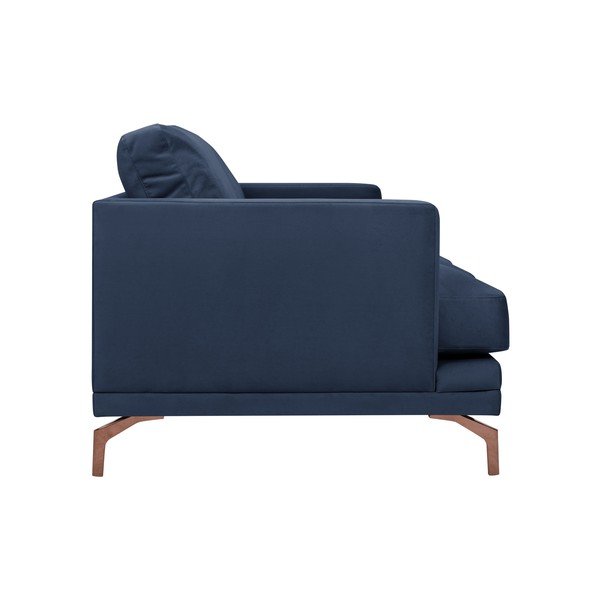 Tamnoplava trosjeda sa zlatnom bazom Windsor &amp; Co Sofas Jupiter-image-2