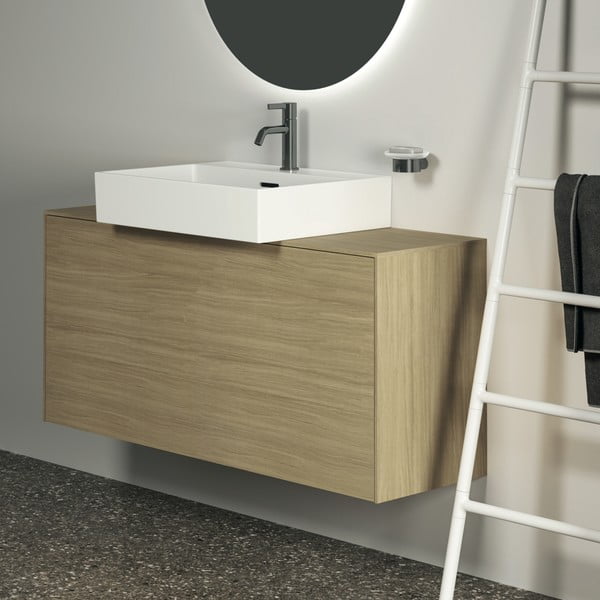 Antracitno siva metalna zidna posuda za sapun Conca – Ideal Standard-image-3