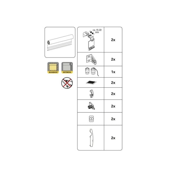 Svijetlo sive rolete 80x150 cm Mini Termo – Gardinia-image-3