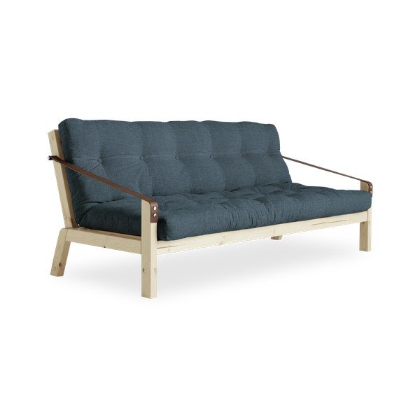 Kauč ​​na razvlačenje Karup Design Poetry Natural Clear/Dark Blue-image-3
