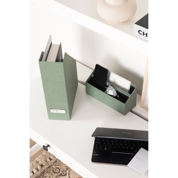 Kartonski uredski organizatori u setu 4 kom Hugo Canvas Paper Laminate – Bigso-image-1