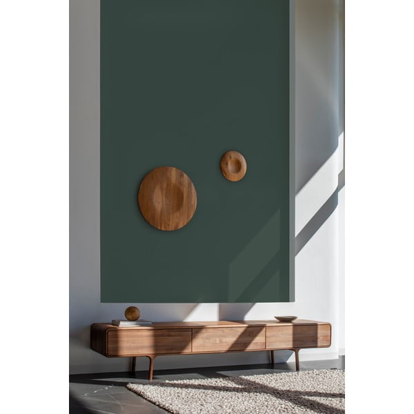 Smeđa TV komoda od punog oraha 220x45x45 cm Fawn – Gazzda-image-1