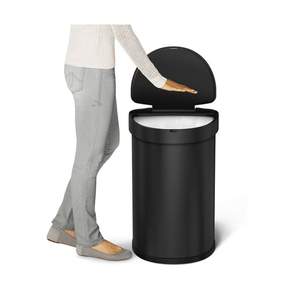 Beskontaktna kanta za smeće od nehrđajućeg čelika 45 l – simplehuman-image-1