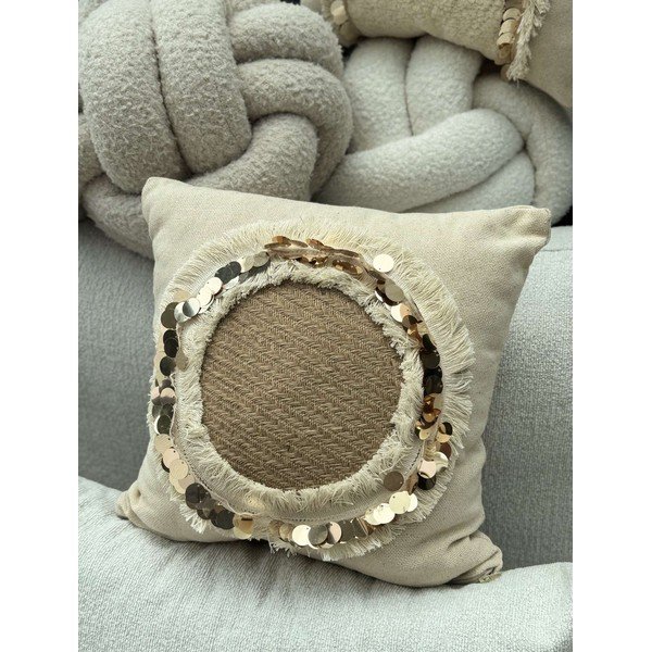 Ukrasna jastučnica 43x43 cm Sequins – Mioli Decor-image-1