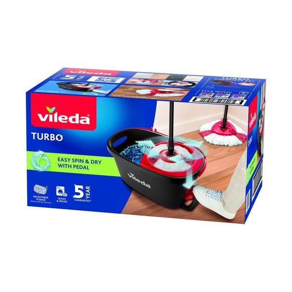 Set kanta i mop Vileda Turbo-image-2
