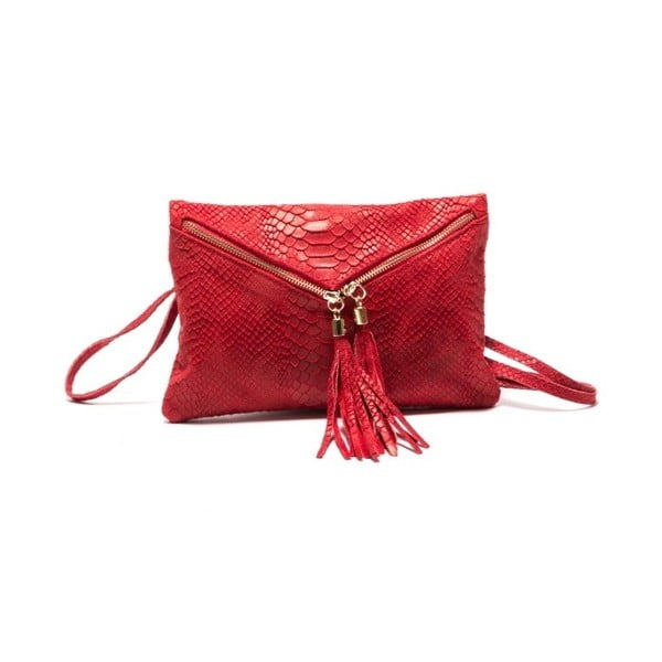 Lara crvena kožna torbica
