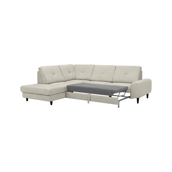 Bež kutni kauč na razvlačenje Windsor &amp; Co Sofas, lijevi kut Beta-image-3