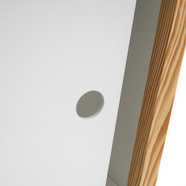 Bijela dječja biblioteka s kliznim vratima 70x77 cm – Casa Selección-image-4