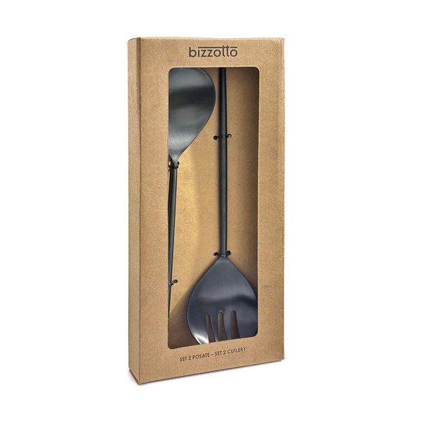 Pribor za salatu od nehrđajućeg čelika 2 kom Bronte – Bizzotto-image-2