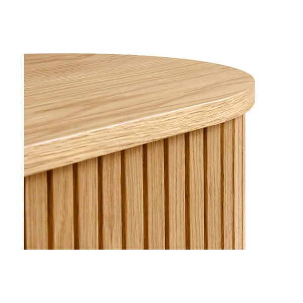 TV komoda u dekoru hrasta u prirodnoj boji 56x180 cm Nola – Unique Furniture-image-2