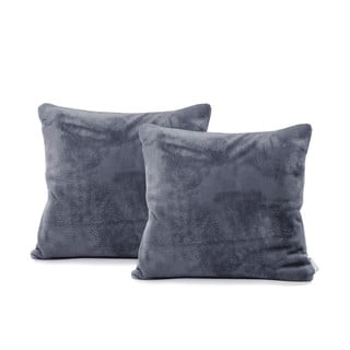 Set od 2 tamnosive DecoKing Mic jastučnice, 45 x 45 cm