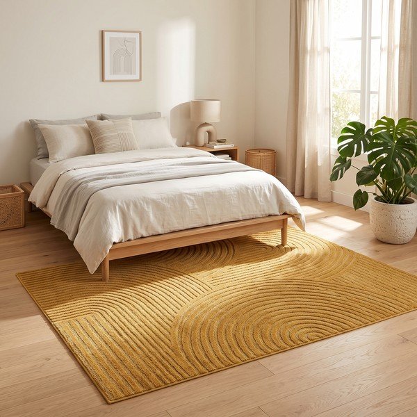 Oker žuti tepih 200x290 cm Whirl – ESTE-image-2