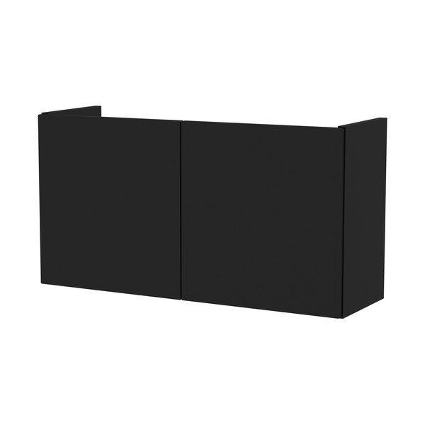 Crni modularni sustav polica 224x190 cm Bridge – Tenzo-image-3