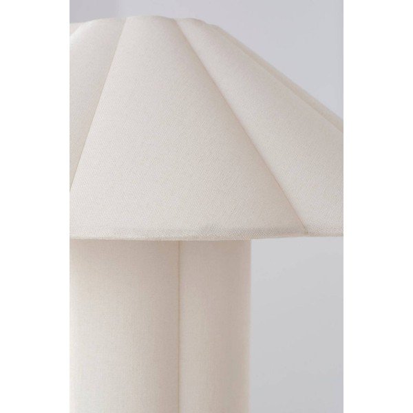 Krem lanena stolna lampa (visina 38 cm) Gerd – Jotex-image-3