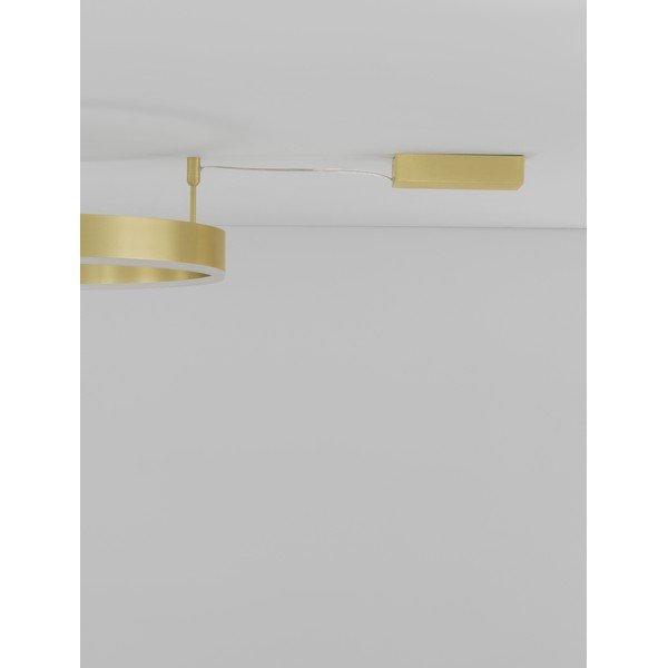 Mjedena LED stropna svjetiljka aluminijska s mogućnosti zatamnjivanja Motif – Nova Luce-image-3
