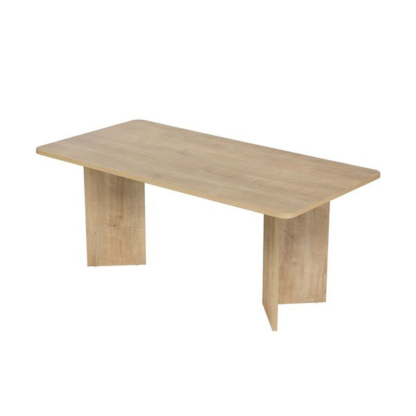 Blagovaonski stol u dekoru hrasta 90x180 cm Linza – Kalune Design-image-3