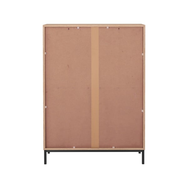 Ormarić u dekoru hrasta u prirodnoj boji 80x110 cm Celine - Støraa-image-3