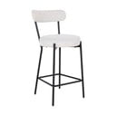 Bijela barska stolica (visine sjedala 65 cm) Badalona – House Nordic