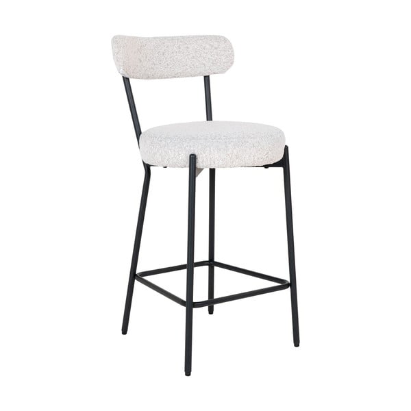 Bijela barska stolica (visine sjedala 65 cm) Badalona – House Nordic
