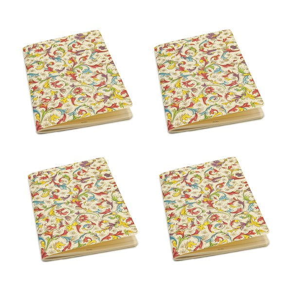 A6 bilježnice u setu 192 stranica 4 kom Florentia – Kartos-image-2