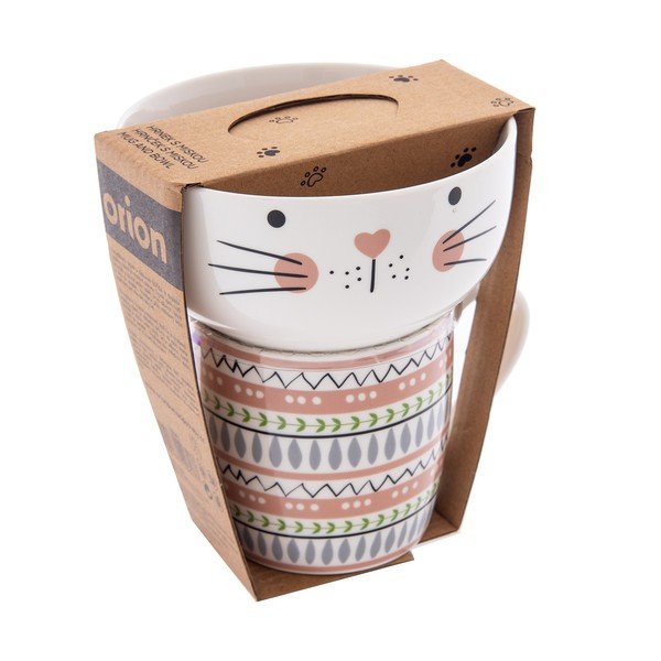 Porculanski set šalice i zdjele 2 kom 350 ml – Orion-image-4