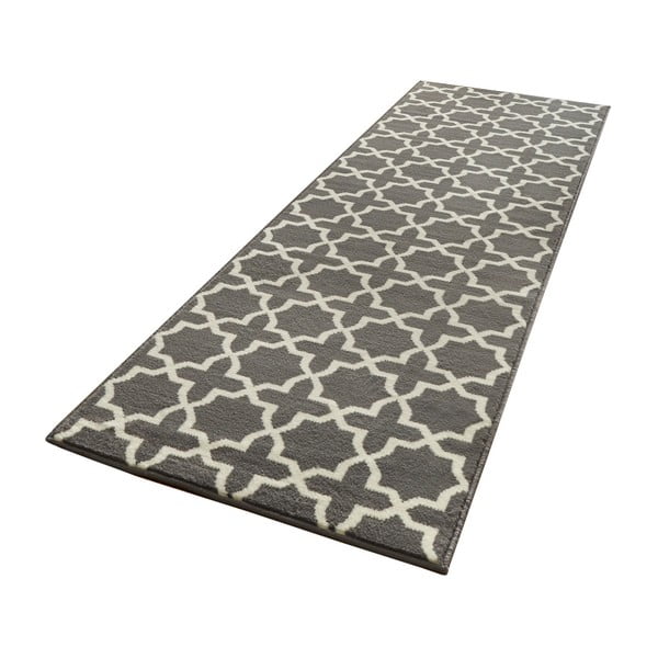 Sivo-bijela staza Hanse Home Basic Glam, 80 x 200 cm-image-2