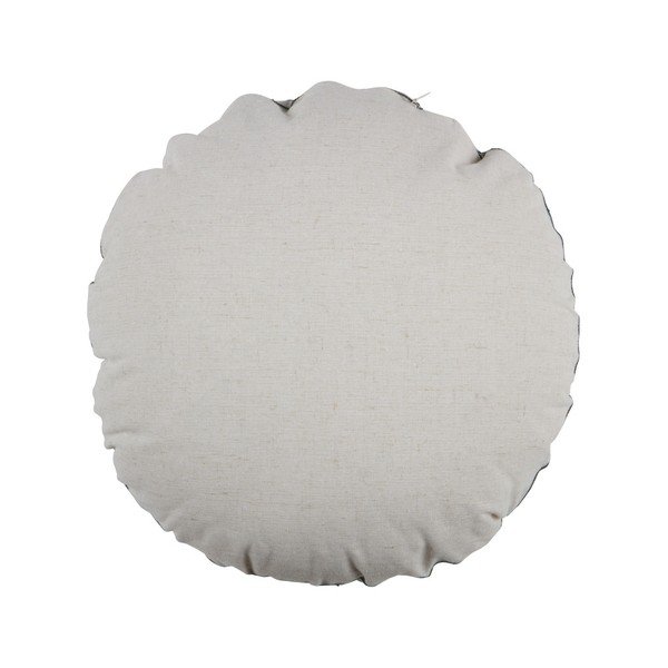Plavo-bijeli jastuk WOOOD Inez, Ø 45 cm-image-2