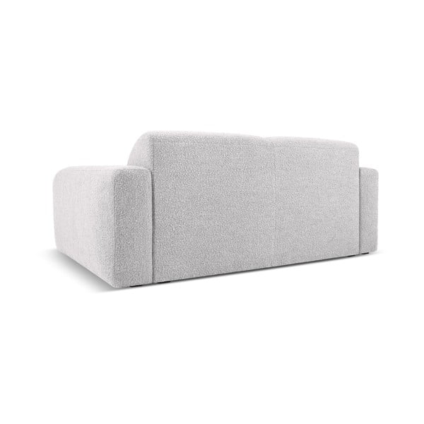 Svijetlo siva sofa od bouclé tkanine 170 cm Molino – Micadoni Home-image-3