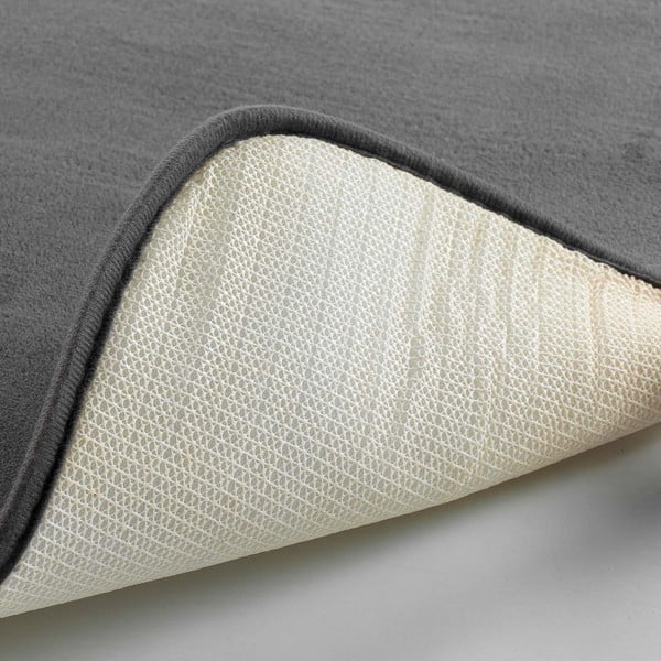 Antracitno siva kupaonska prostirka 50x120 cm Vitamine – douceur d'intérieur-image-4