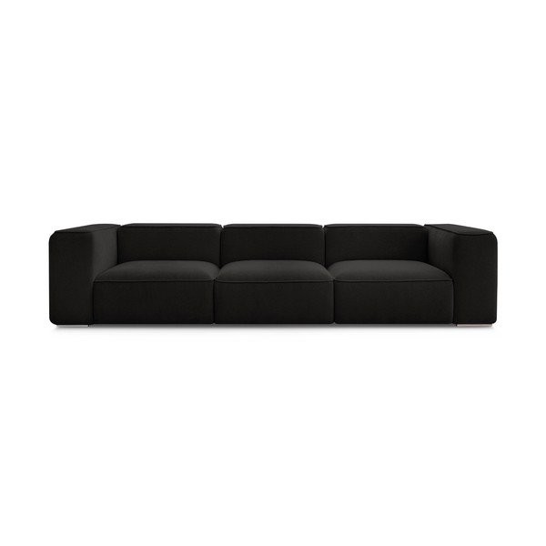 Crna sofa 345 cm Zephyr – Bobochic Paris
