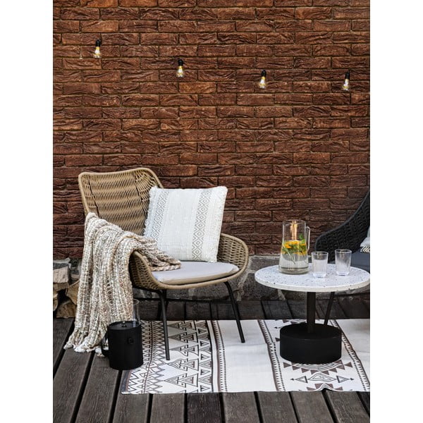 Bež-smeđi dvostrani vanjski tepih od reciklirane plastike Green Decore Afra, 90 x 150 cm-image-3